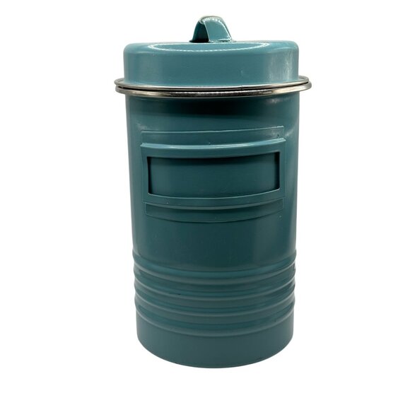 Typhoon Vintage Kitchen Storage Canister 1.6L With Lid Blue Kitchen Pantry - Picture 2 of 8
